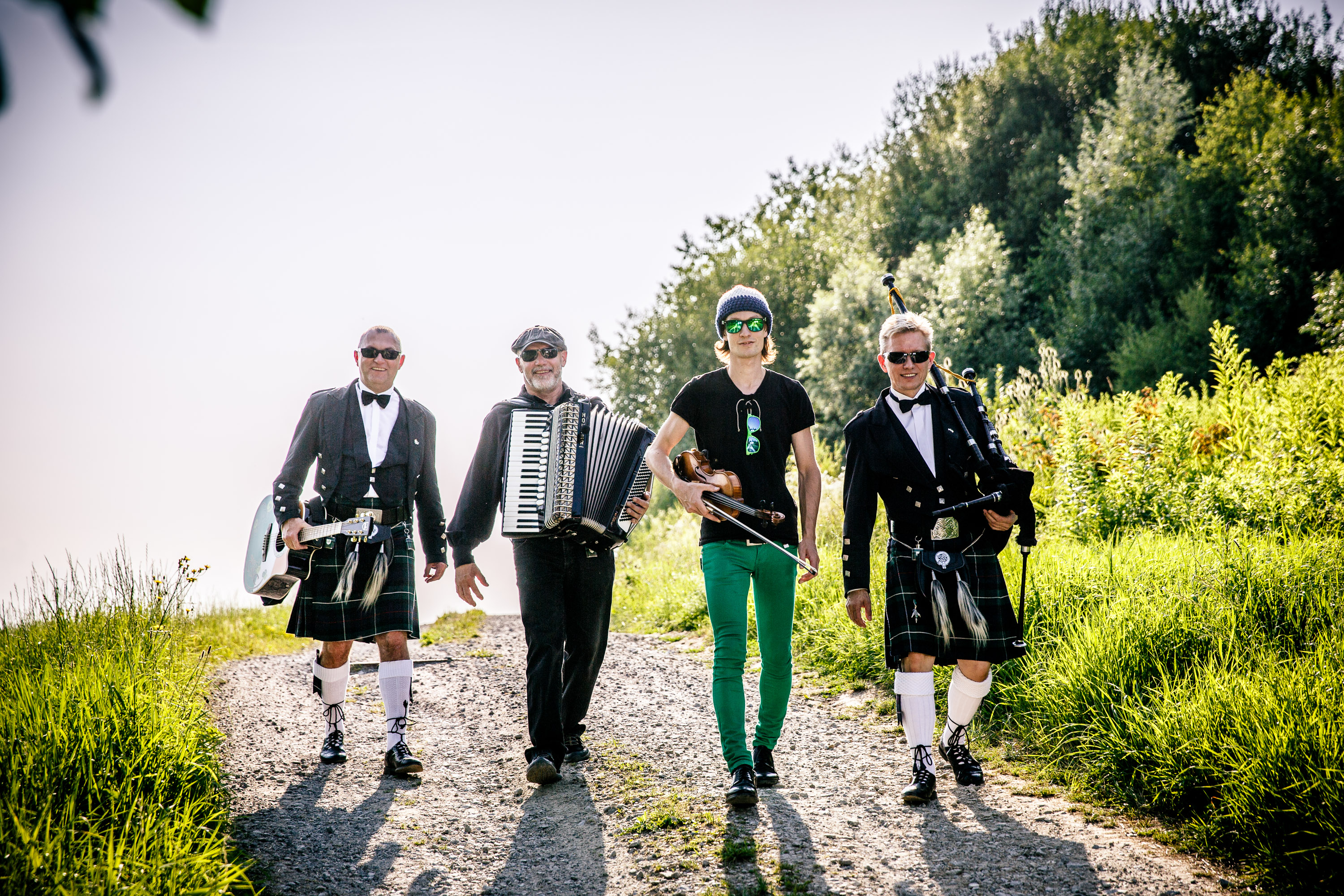 „MacC&C Celtic Four“ Scottish and Irish Music bei „Sommer im Park“