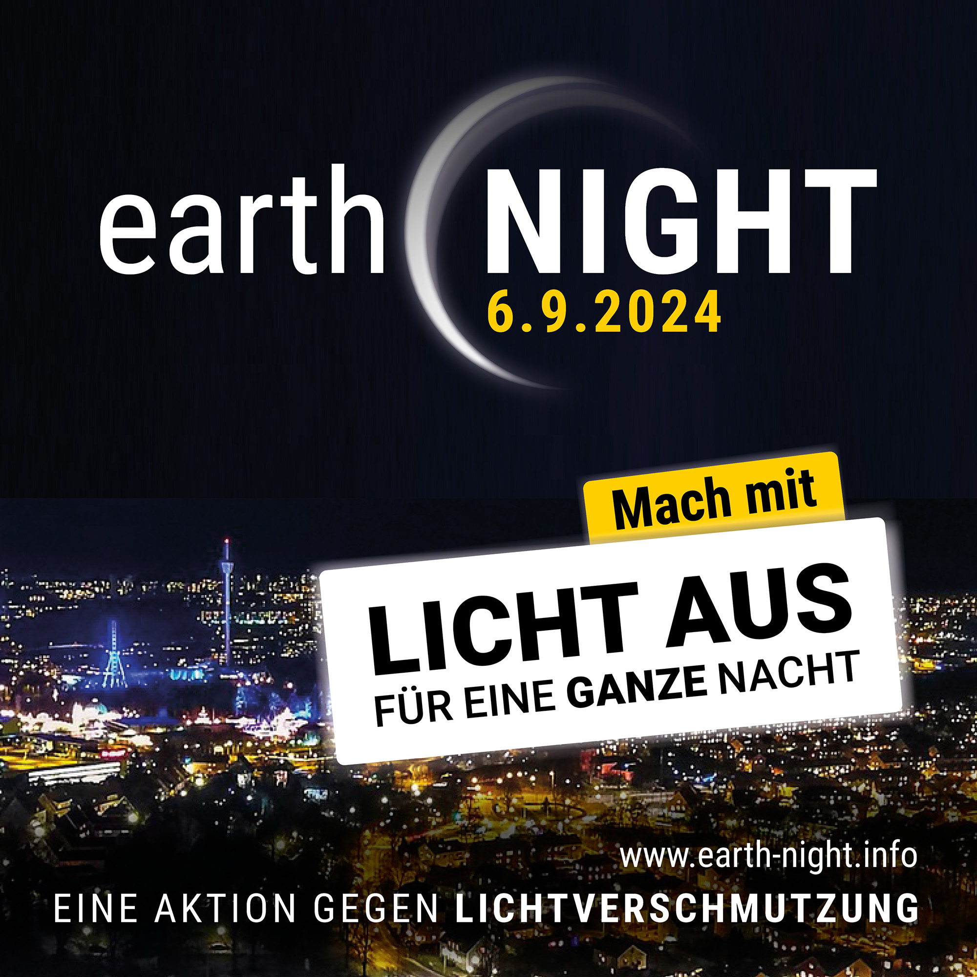 Auch die Stadt Neumarkt beteiligt sich an der „Earth Night 2024“