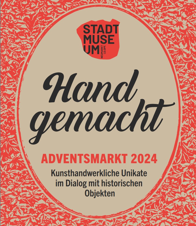 Handgemacht – Kunsthandwerkermarkt im Stadtmuseum am zweiten Adventswochenende